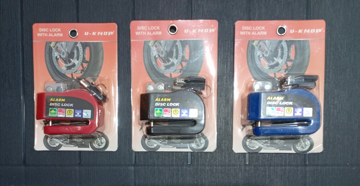 قفل قرص مزود بإنذار alarm disc lock
