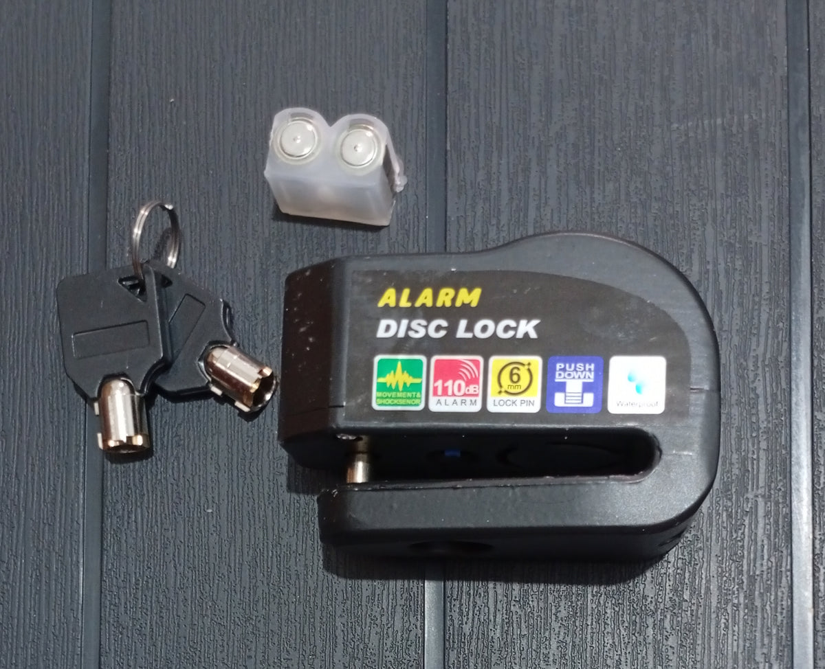 قفل قرص مزود بإنذار alarm disc lock